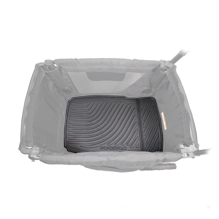 Quick to remove and clean, the Wonderfold All Weather Floor Mat fits seamlessly in a twins stroller