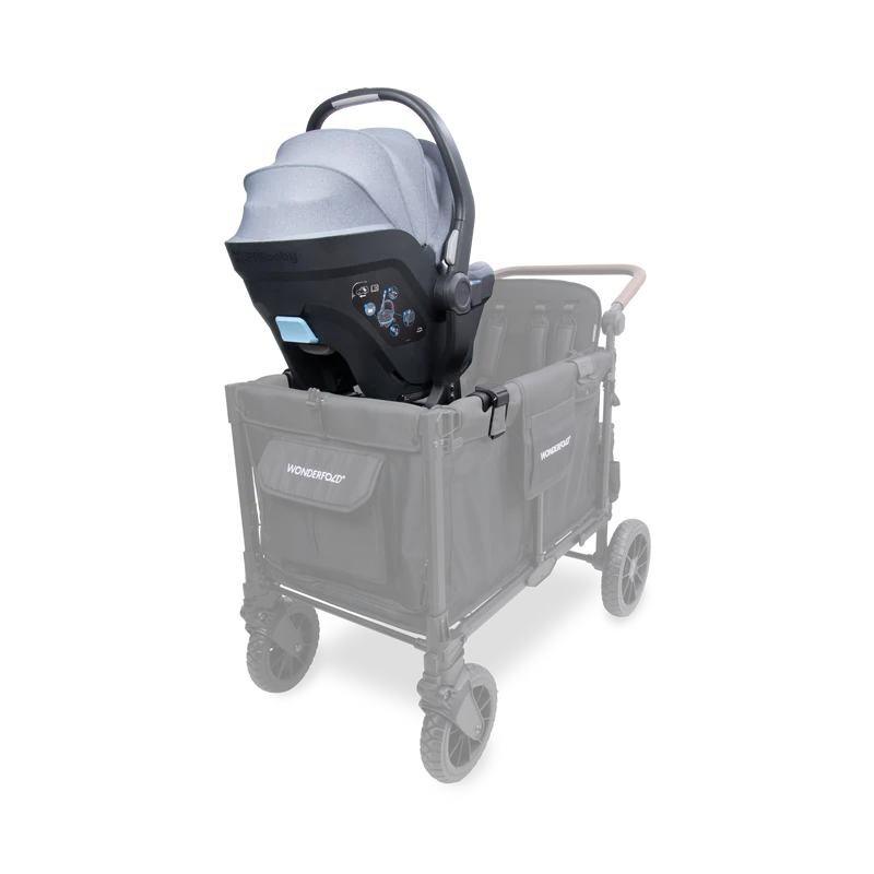 Perfect for twins stroller needs, Wonderfold W4/W6 Car Seat Adapter supports multiple infant seating options