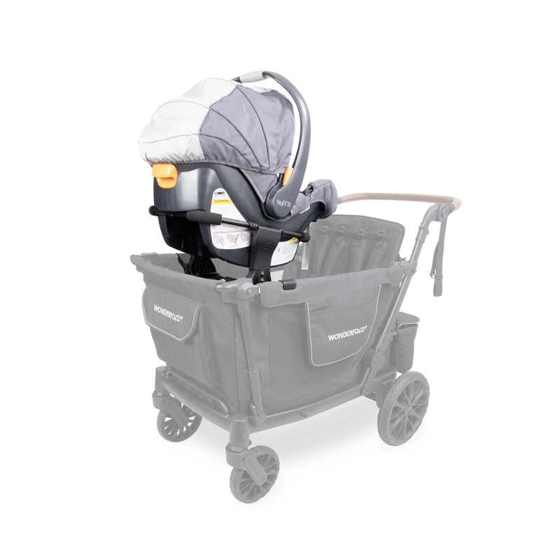 Easily convert your stroller wagon with Wonderfold L4 Car Seat Adapters for secure infant seating