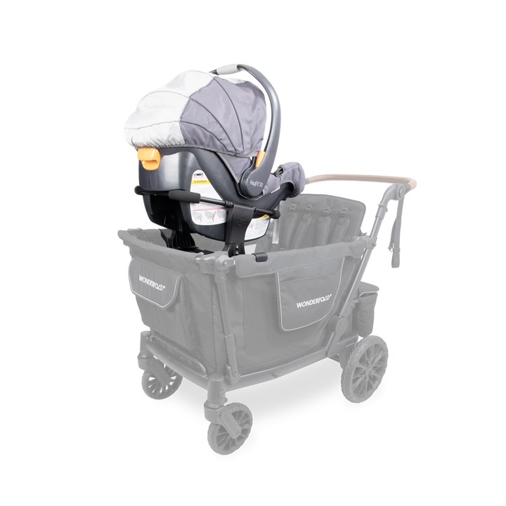 Easily convert your stroller wagon with Wonderfold L4 Car Seat Adapters for secure infant seating
