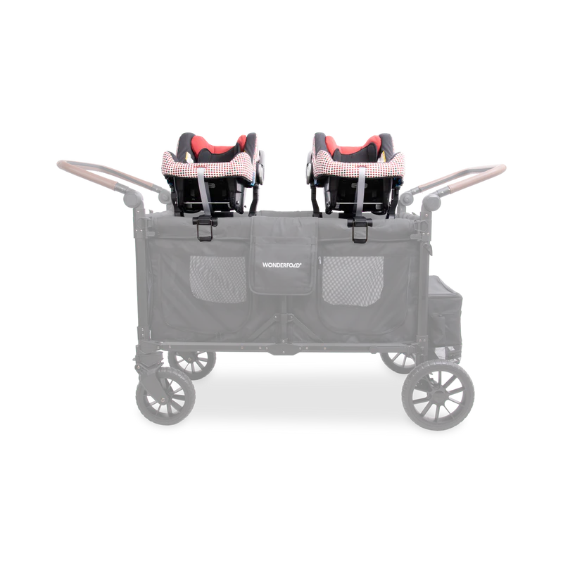 Enhance stroller wagon accessories with Wonderfold W4/W6 Car Seat Adapter for quick and reliable installation