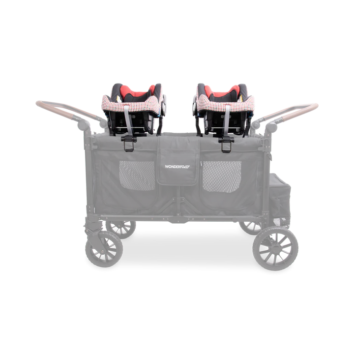 Enhance stroller wagon accessories with Wonderfold W4/W6 Car Seat Adapter for quick and reliable installation