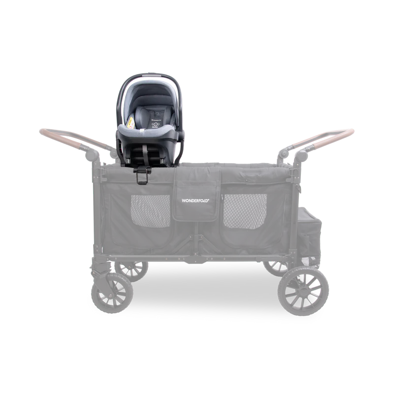 Complete your double stroller system with Wonderfold W4/W6 Car Seat Adapter for smooth and secure rides