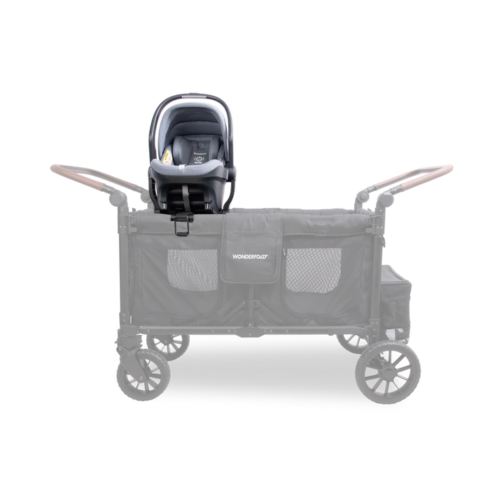Complete your double stroller system with Wonderfold W4/W6 Car Seat Adapter for smooth and secure rides
