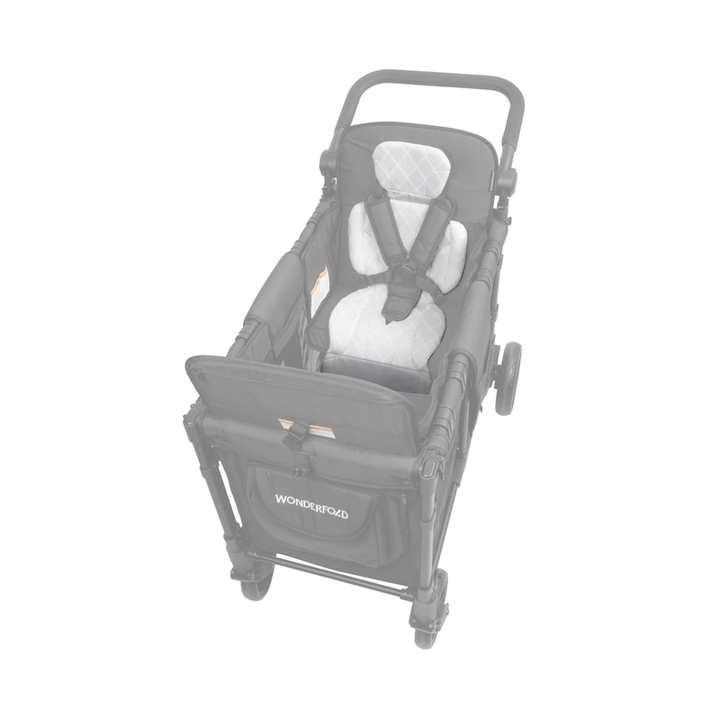 Wonderfold Cooling Seat Cushion designed for stroller wagon use, helping keep kids cool and comfortable during warm weather rides