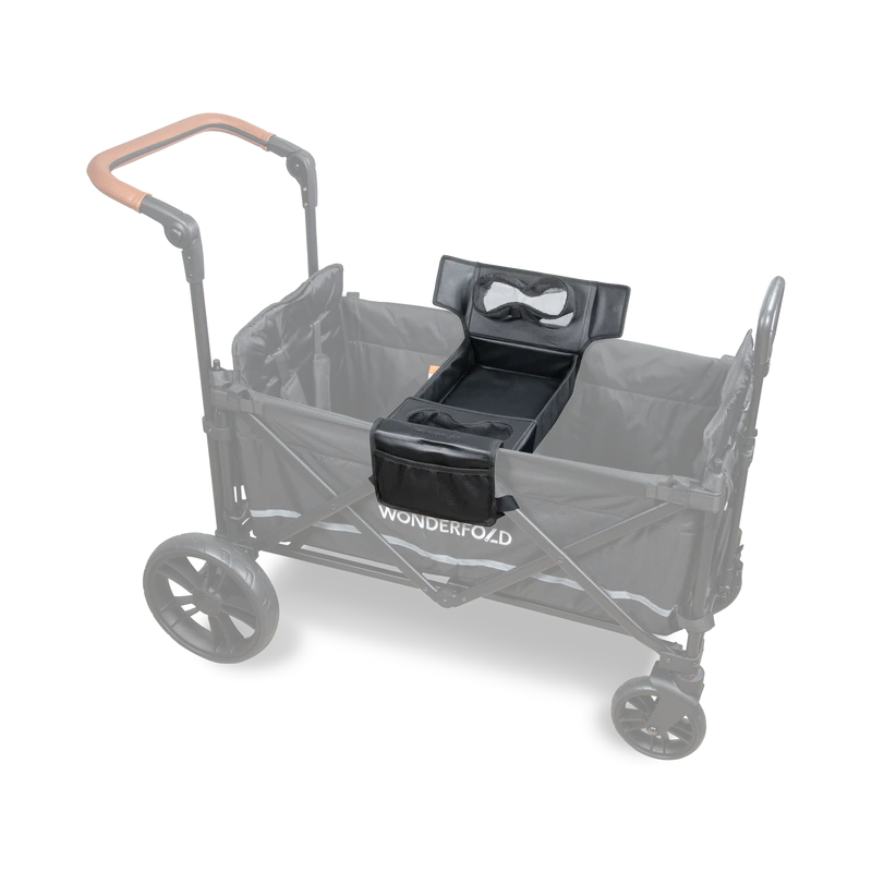 Keeping essentials within reach, this Wonderfold Snack Tray works seamlessly with a twins stroller for easy feeding