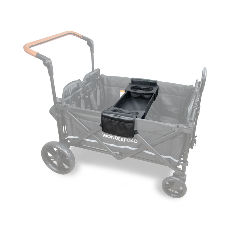 Ideal for organized travel, the Wonderfold Snack Tray stands out among stroller accessories for convenience