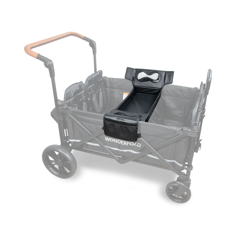 Part of premium stroller wagon accessories, the Wonderfold Snack Tray delivers easy snack access on every outing