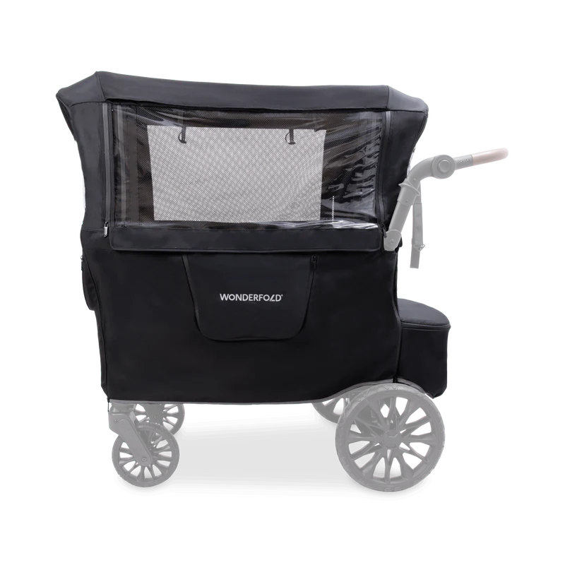 Keep your stroller wagon ready for any forecast with Wonderfold Weather Cover and its easy-fit design