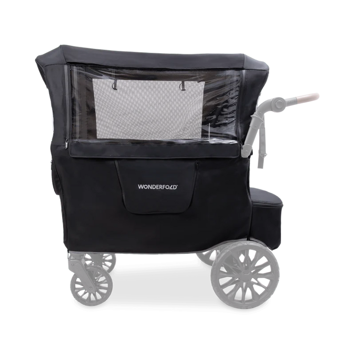 Keep your stroller wagon ready for any forecast with Wonderfold Weather Cover and its easy-fit design