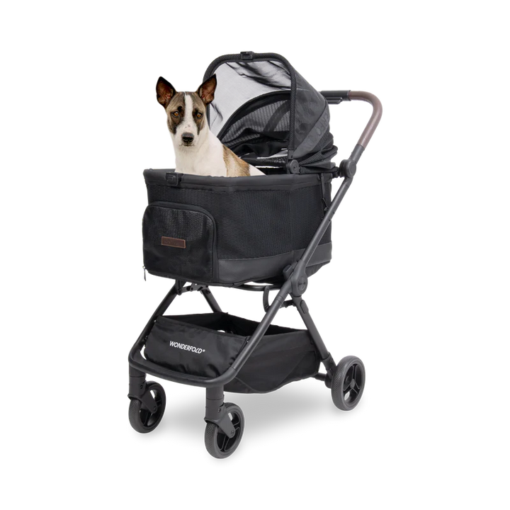 Take pets anywhere with Wonderfold Bella Pet Stroller, a top rated pet stroller for modern pet parents
