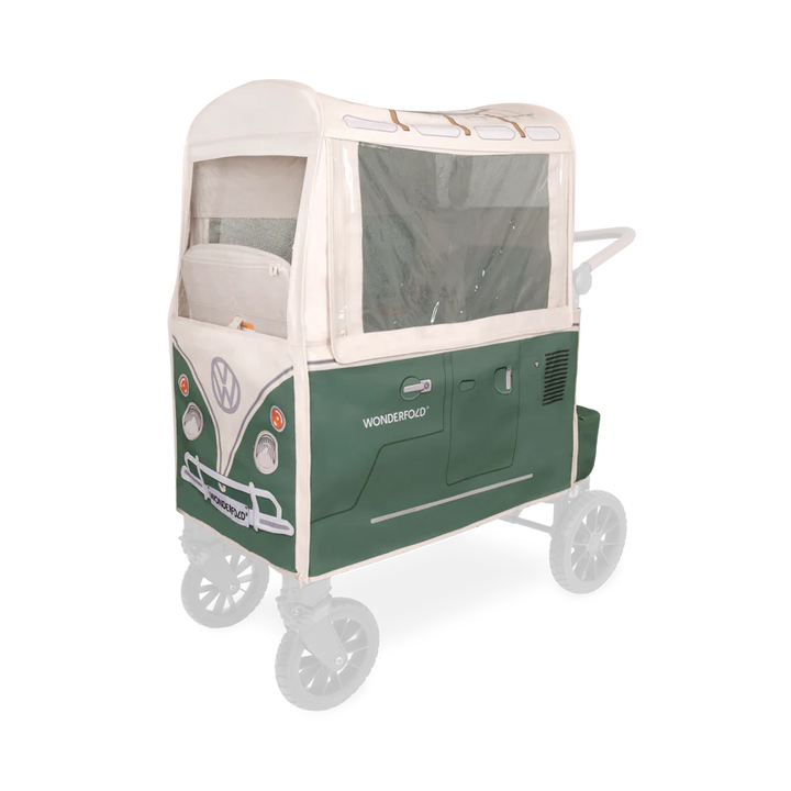 Sage Green Wonderfold Volkswagen Weather Cover upgrades your best baby stroller with durable all-weather protection