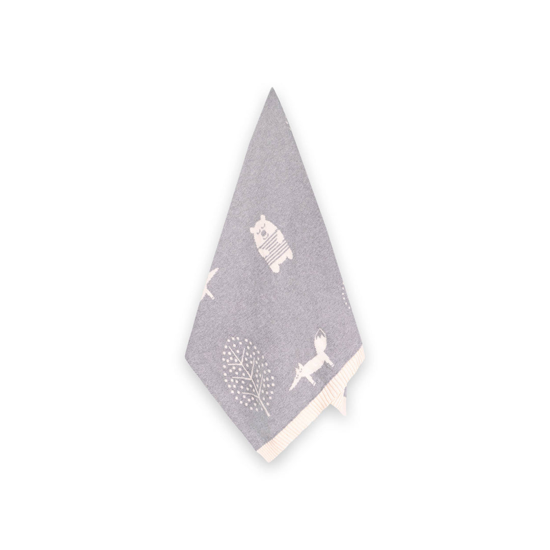 Viverano Organics Into The Woods - Baby Blanket, plush and gentle, a must-have infant receiving blanket for newborns.