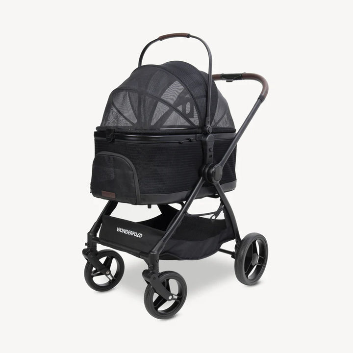 Modern Wonderfold P3 Pet Stroller delivers excellent control as a durable dog stroller for daily walks