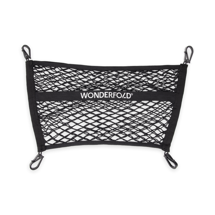 Wonderfold WonderNet Cargo Net for L Series in Black, a stretchy stroller wagon storage net
