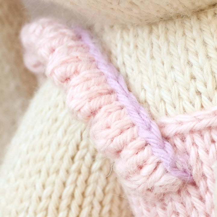 Cuddle + Kind Briar the Bunny | Peony Pink plush toy non toxic ethical give ten meals