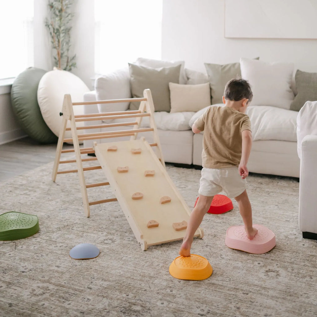 Tiny Land® Stepping Stones Vintage rainbow Developmental toys