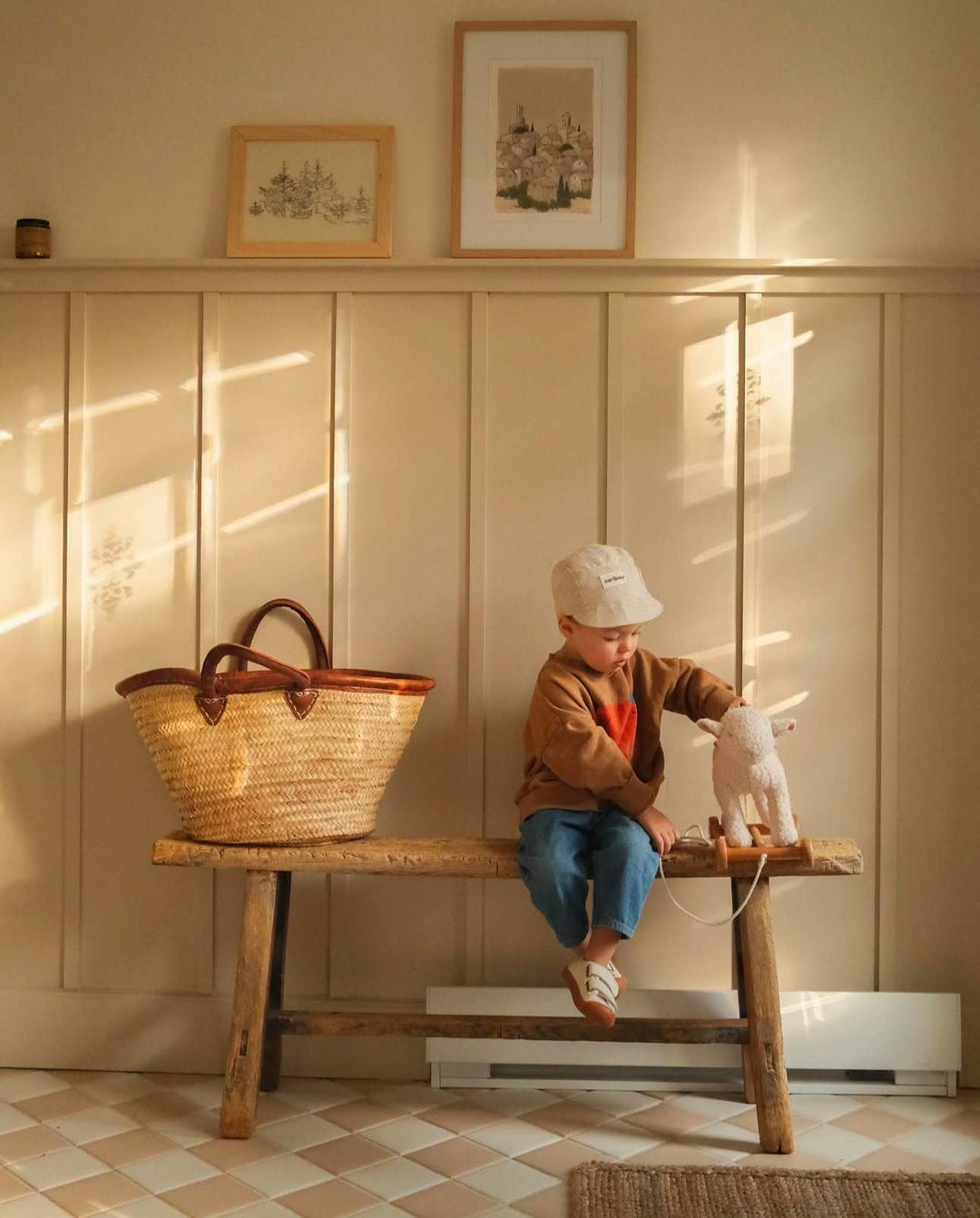 Egmont Mary Pull Along Toy from a lifestyle scene, a nostalgic pick among modern kids toys