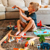 Tiny Land kid toys 110pc Train Set