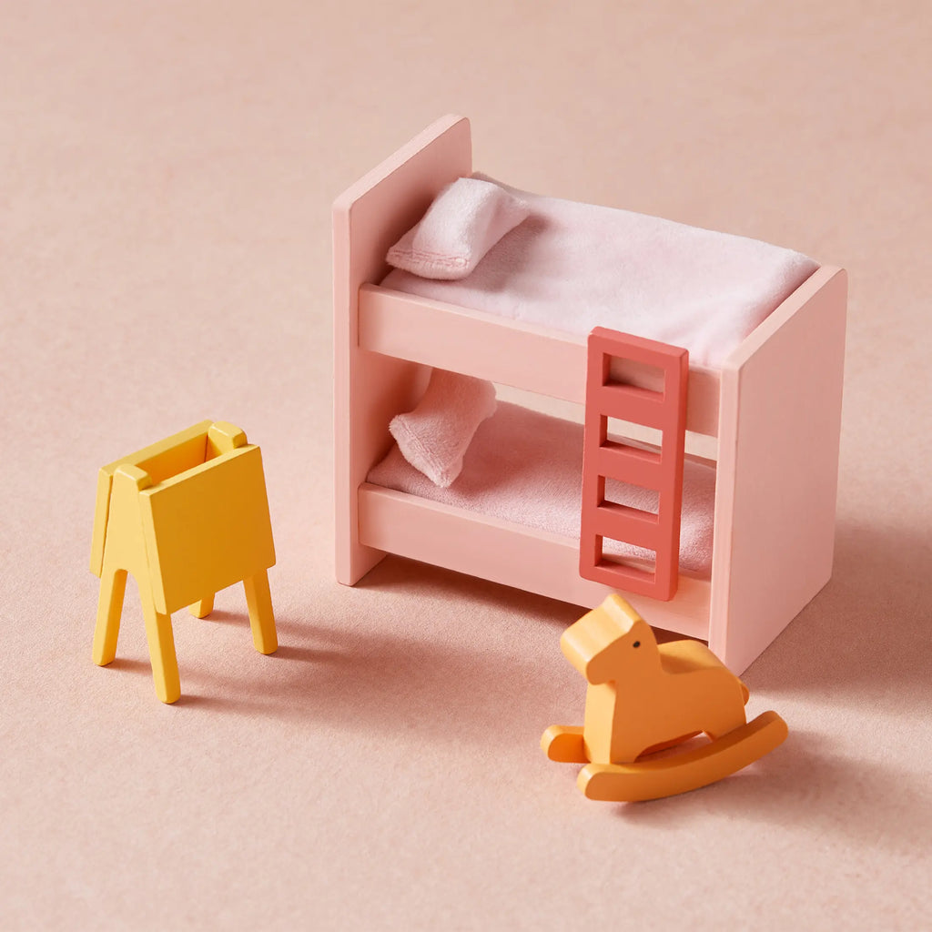 Tiny Land® Love Dollhouse accessories, wooden toys