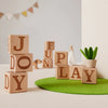 Tiny Land® Wooden Alphabet Blocks,  montessori toys for babies