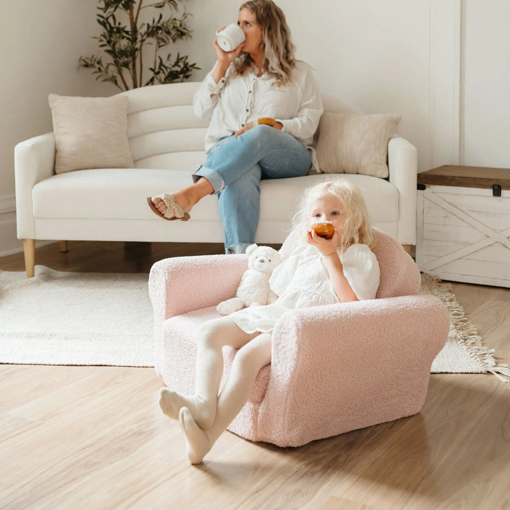 Chair for kids from Tiny Land® Afternoon Couch Pink