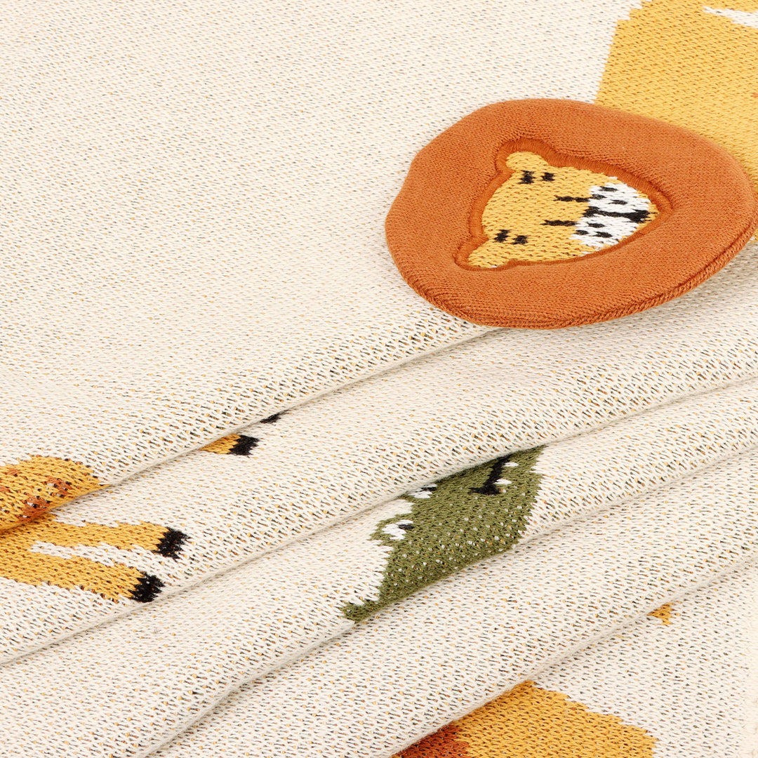 Organic Cotton Savannah-Organic Baby Blanket by Viverano Organics, one of the best baby blankets for everyday comfort.