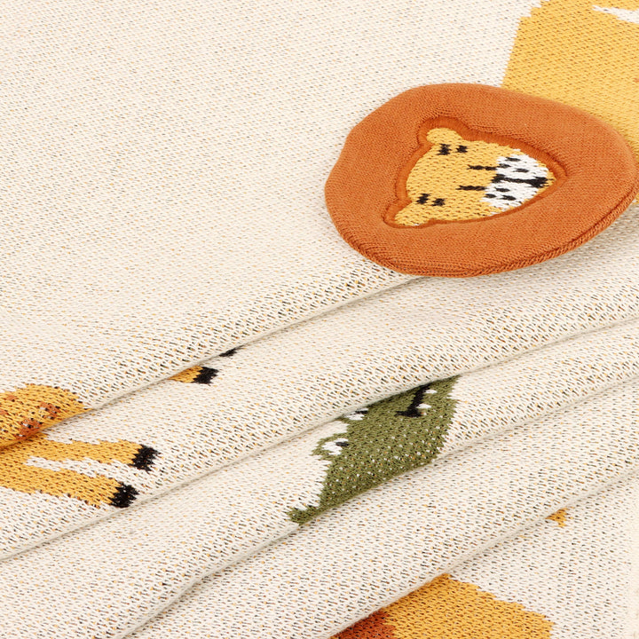 Organic Cotton Savannah-Organic Baby Blanket by Viverano Organics, one of the best baby blankets for everyday comfort.