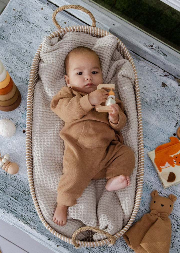 The Coco Village Baby First Toys Gift Box brings together everything a new baby needs to explore, discover, and grow through playful moments.