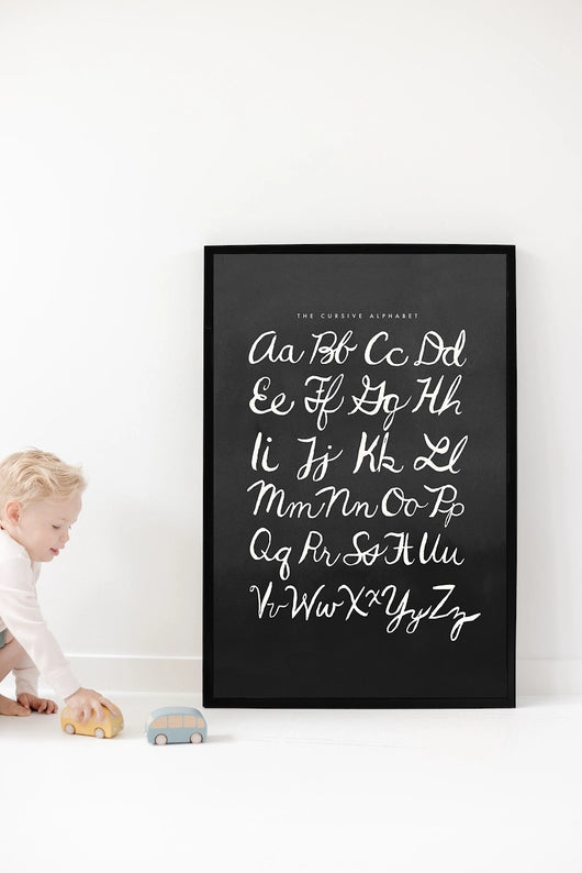 Clementine Kids Alphabet wall art decor