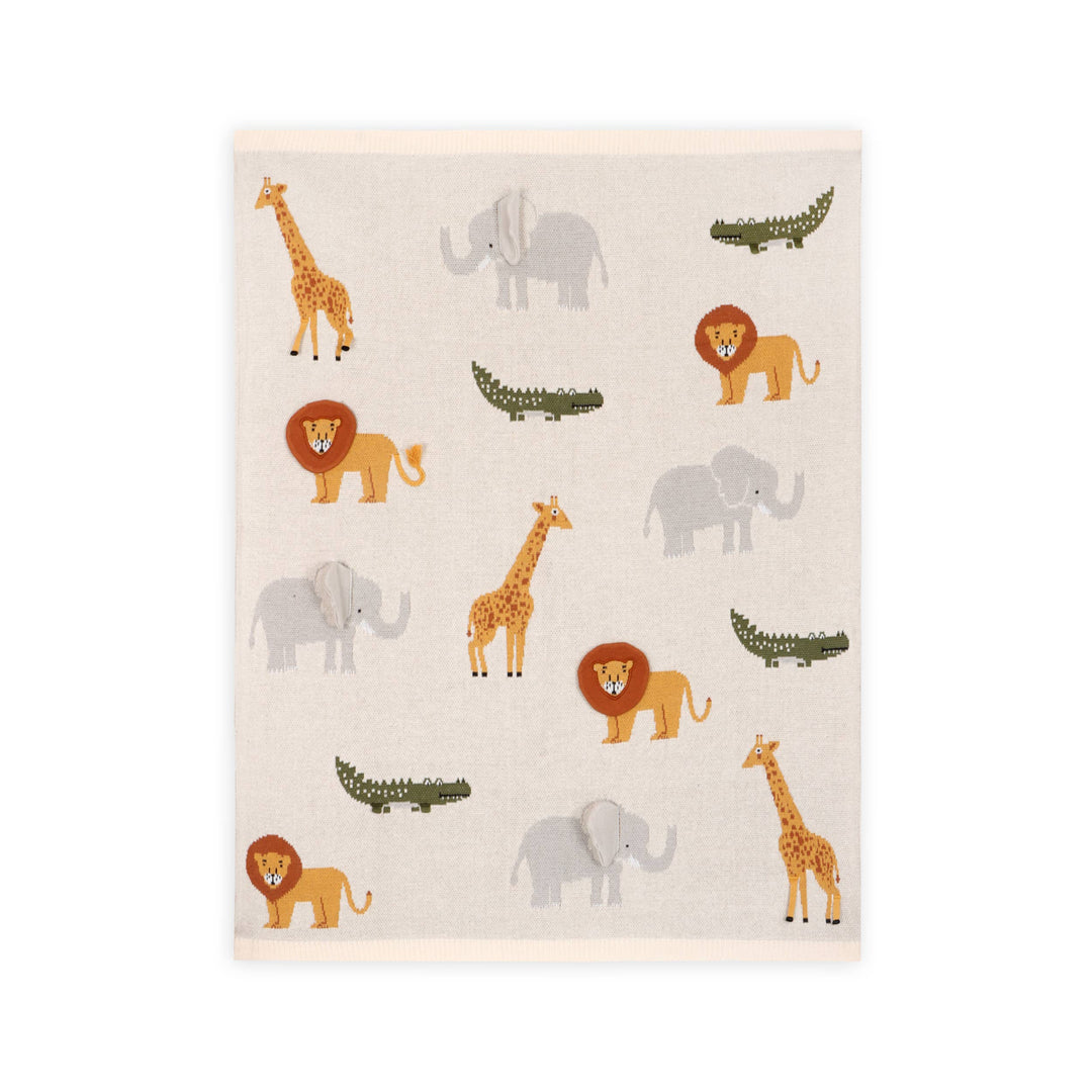 Viverano Organics Savannah-Organic Baby Blanket, soft and cozy, perfect for newborn receiving blankets.