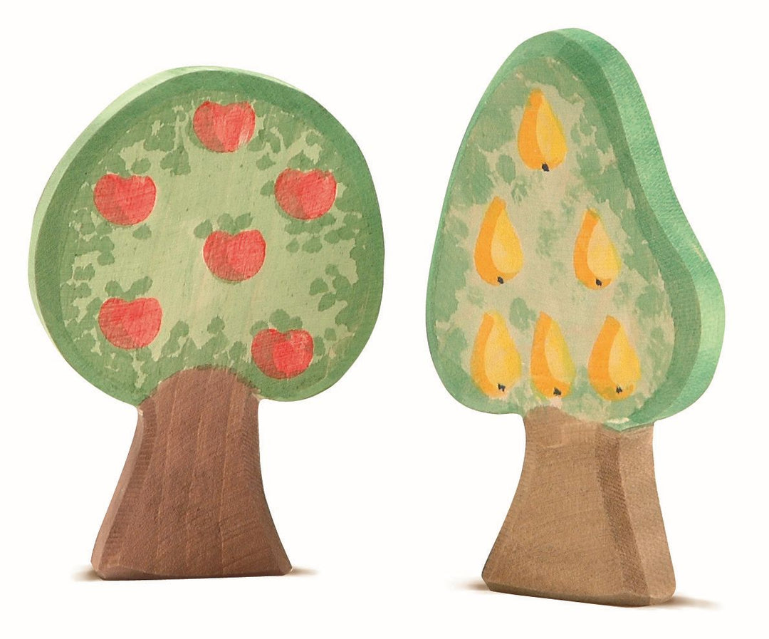 Pear Tree by Ostheimer, a hand-painted wooden tree for open-ended play
