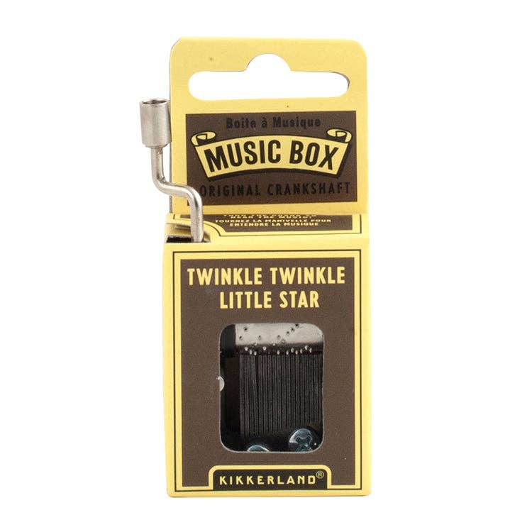 Twinkle Twinkle Little Star Crank Music Box children's musical toy in package