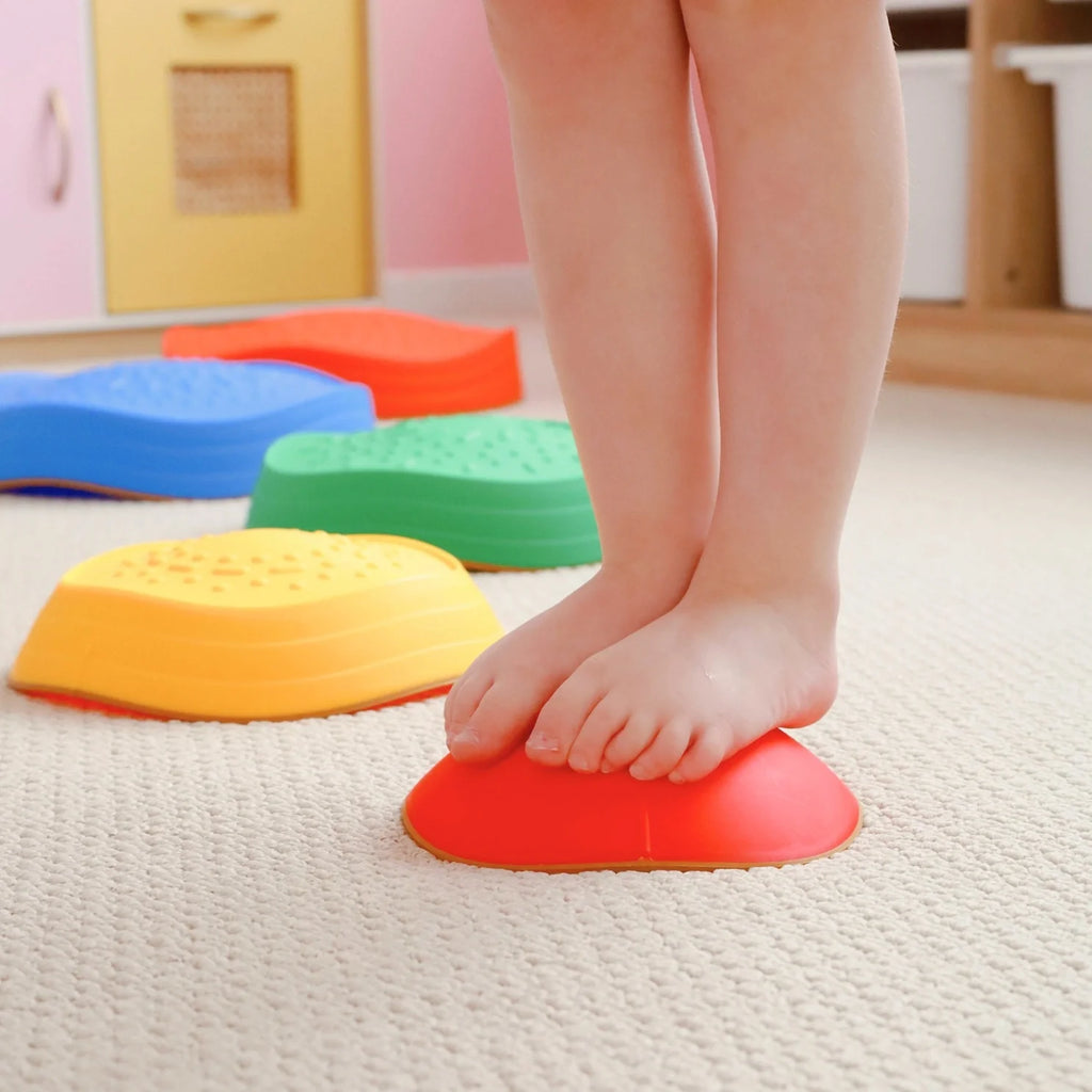 Tiny Land® Rainbow Color Stepping Stones  montessori toys for kids