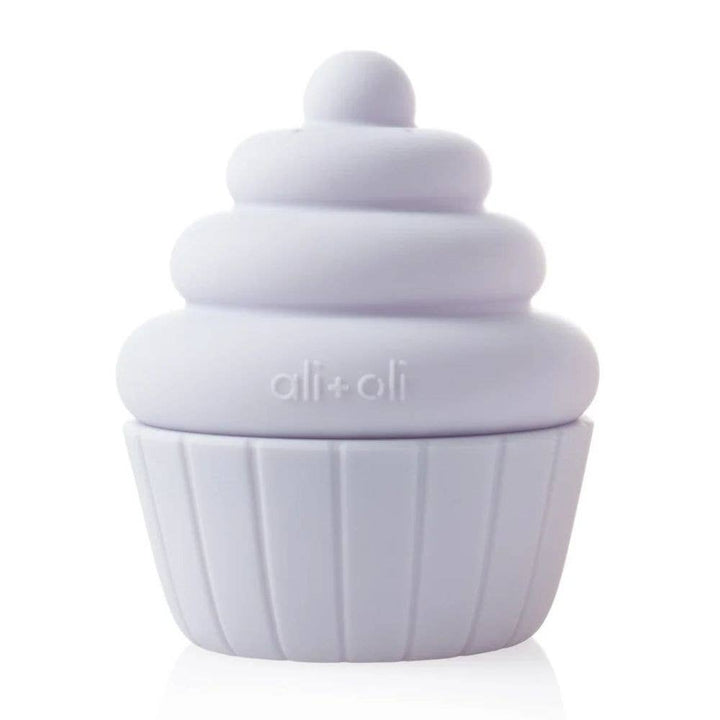 Ali+Oli silicone cupcake bath toy mold free squirt toy for toddlers soft pastel bath toy for baby bath time learning play
