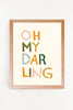 Clementine Kids Oh Darling wall art decor