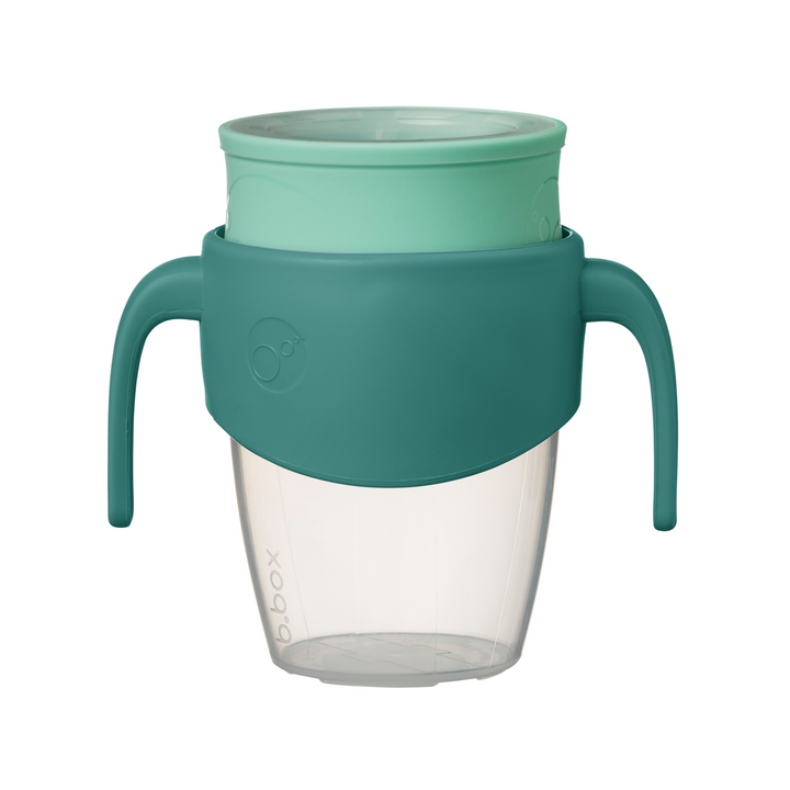 emerald forest green 360 training best sippy cup by bbox