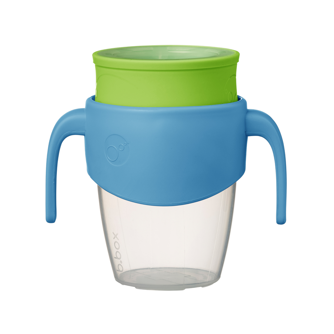 toddler learning sippy cup by bbox in ocean breeze