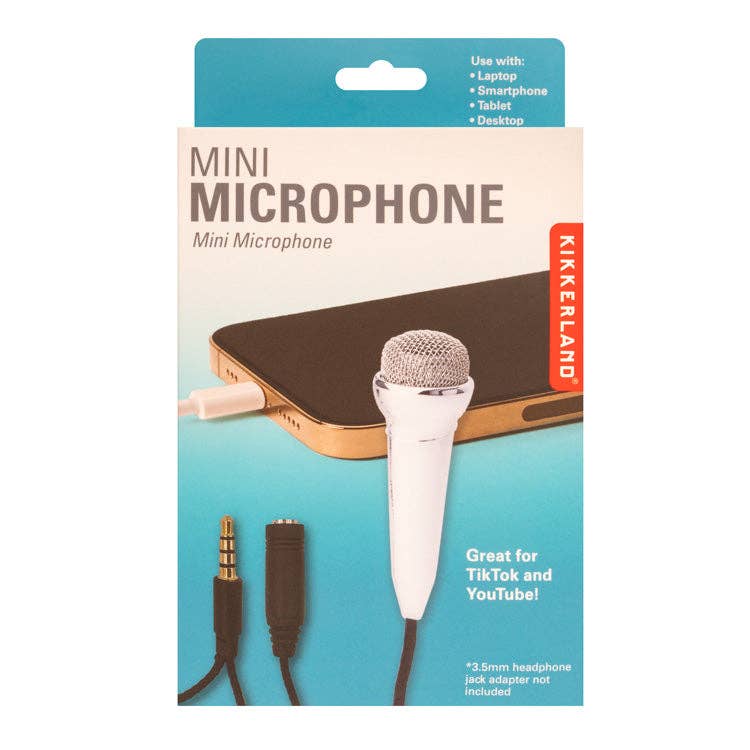 Mini Karaoke Microphone children's singing toy in package