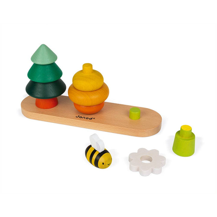 Janod Forrest Stacker Toy baby block toy 