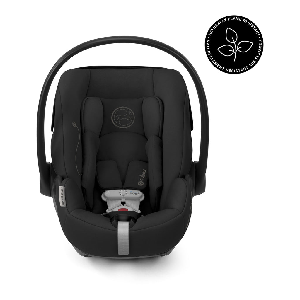 CYBEX  Cloud G lux infant car seats in black 