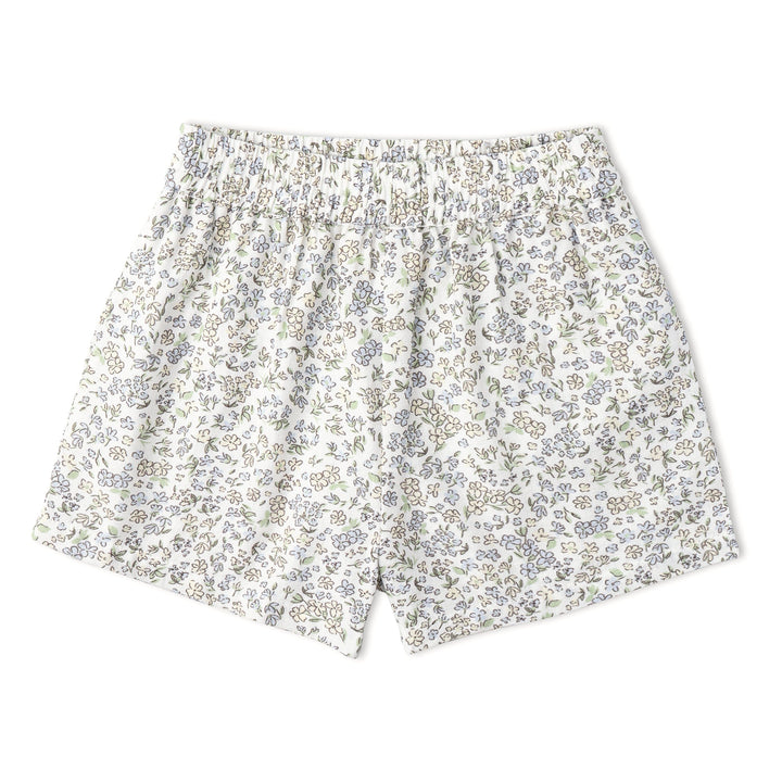 Organic Tie Up Top & Shorts Set - Tulle Floral
