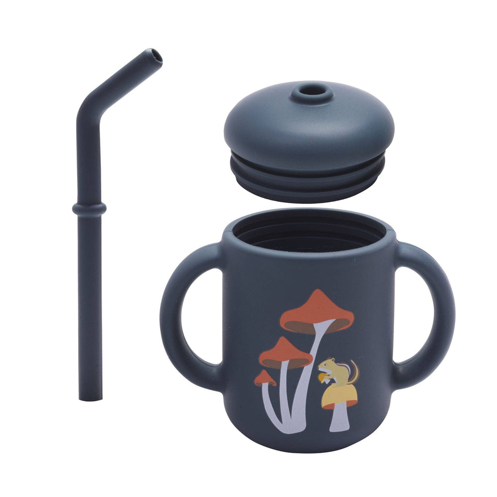 straw bpa free silison no spill sugar booger sippy cup 