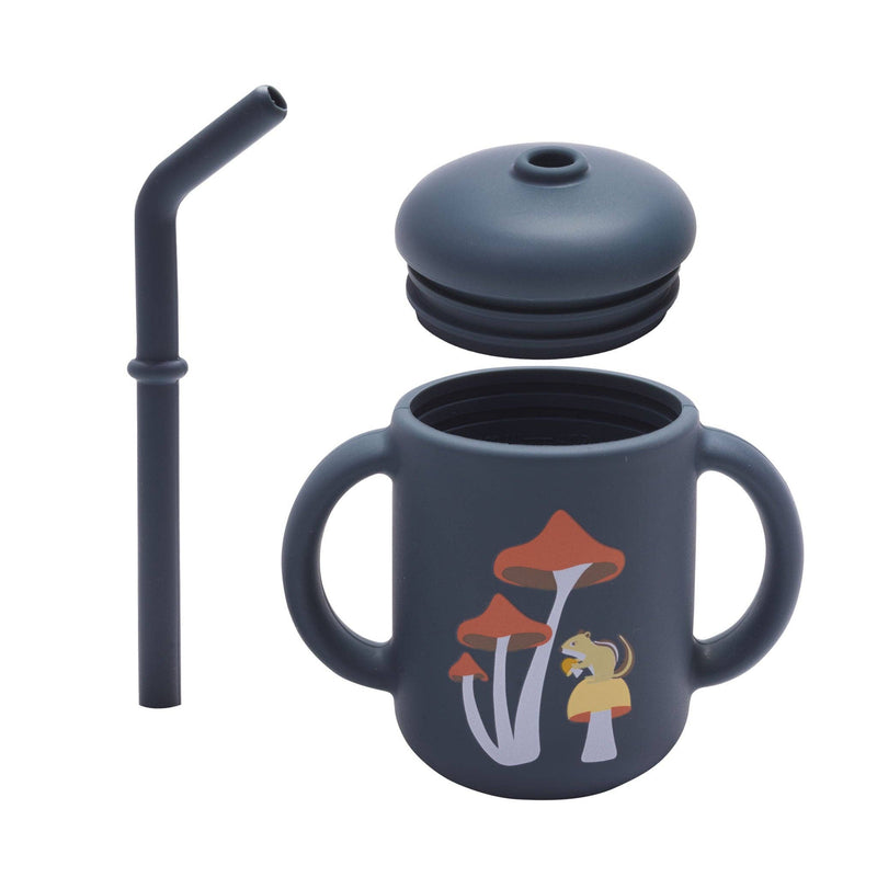 straw bpa free silison no spill sugar booger sippy cup 