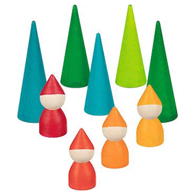 Kids explore magical forest scenes using the Goki Dwarf Forest, a playful addition to kids toys.