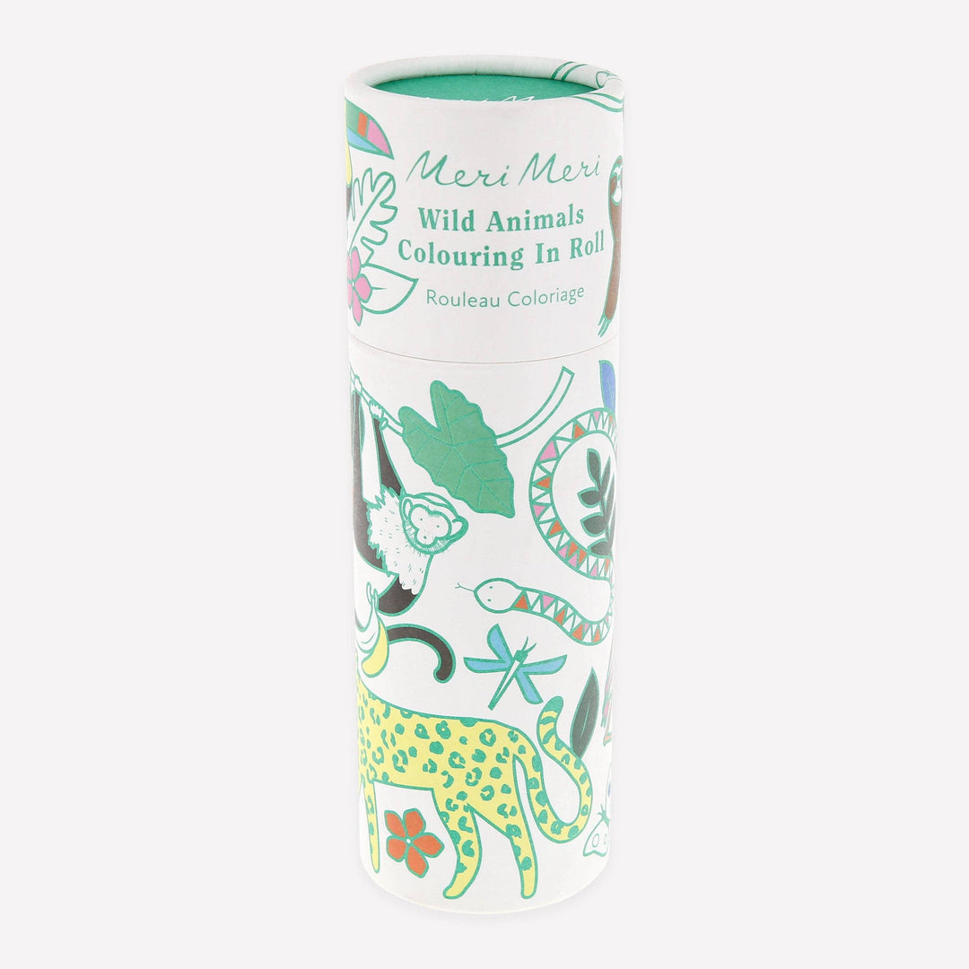 Wild Animals Colouring Roll
