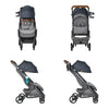 London Grey Ergobaby metro plus deluxe stroller