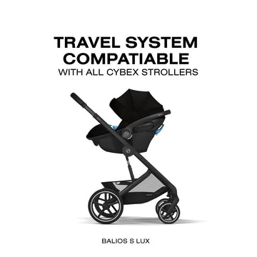 cybex stroller system Aton G2 Swivel Infant Car Seat with Load Leg Base by Cybex Stormy Blue
