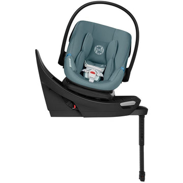 cybex cloud base isofix Aton G2 Swivel Infant Car Seat with Load Leg Base by Cybex Stormy Blue