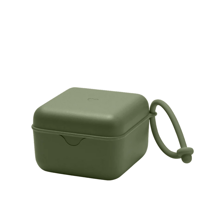 Bibs pacifier box for binkies in Hunter Green